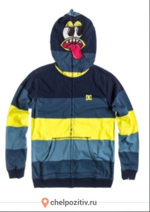 Толстовка DC SHOES BOOG EYES FZH BY BLUE