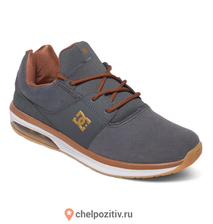 Кеды DC SHOES HEATHROW IA M SHOE DARK SHADOW
