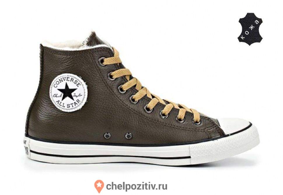 Кеды утепленные CONVERSE Chuck Taylor All Star WINTER PINENEEDLE Hi купить  в POZITIV